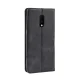 OnePlus 7 Vintage Style Magnetic Leather Wallet Protective Case Cover, Black | Чехол для Телефона...