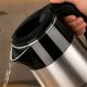 Electric Kettle 2.5L 1500W, Stainless Steel, Black/Silver