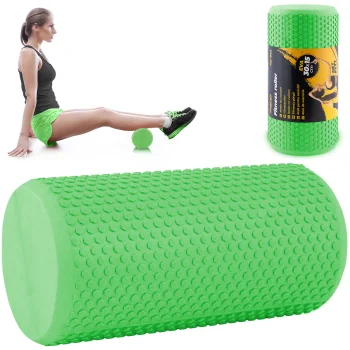 Neo-Sport NS-963 EVA Massage Roller, 30x15 cm, Green