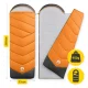 Mummy Sleeping Bag Mountain Goat STANDARD 210x73 cm, Orange