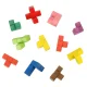Wooden Educational Montessori Puzzle, Colorful
