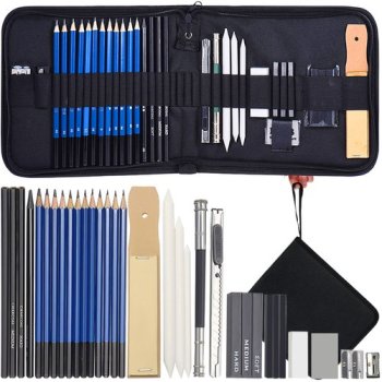 Professional Sketching and Drawing Pencil Set, 32 Pieces