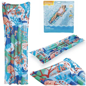 Bestway 44033 Inflatable Beach Mattress, 183 x 69 cm