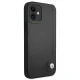 BMW iPhone 12 mini Case Leather Deboss, Black