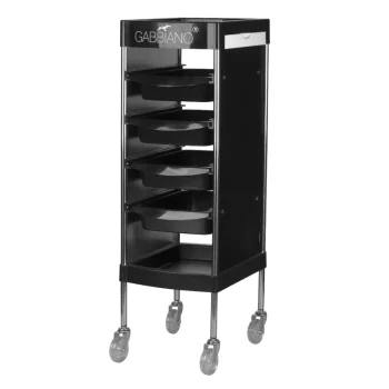 Gabbiano FX11-F Hairdressing Trolley, Black