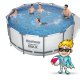 Bestway 56420 Steel Pro MAX Frame Pool Set, 366 x 122 cm, 18-in-1 Kit