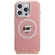 Karl Lagerfeld IML Choupette Head Logo MagSafe Case for iPhone 16 Pro, Pink