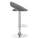 Swivel Adjustable Height Bar Counter Stool Chair QS-B10, Gray