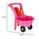 Bērnu ķerra ratiņi ar piederumiem, Rozā | Kids Wheelbarrow