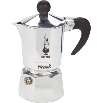 Bialetti Break 1TZ Espresso Maker, Silver