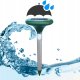 Ultrasonic Mole and Rodent Repeller with Solar Battery and LED Lighting, 2pc.