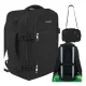 Cabin Travel Backpack 40x25x20cm Trizand 20L, black