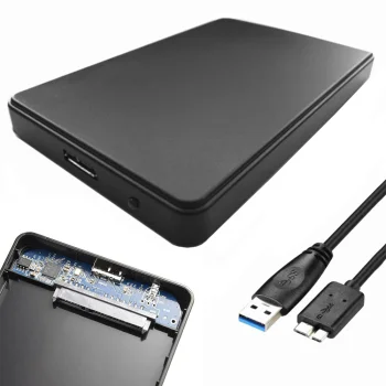 2.5" HDD / SSD Enclosure USB 3.0 SATA Black