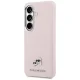 Karl Lagerfeld Saffiano KC Metal Logo MagSafe Case for Samsung Galaxy S26+ - Pink