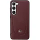 Mercedes Leather Urban Hardcase for Samsung Galaxy S23, Red