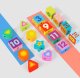 Montessori Wooden Lacing Beads and Number Blocks Toy 37 pcs