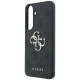 Guess Embossed 4G Ring Classic Logo MagSafe Case for Samsung Galaxy S26 FE - Black