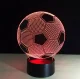 3D LED Football Night Light RGB