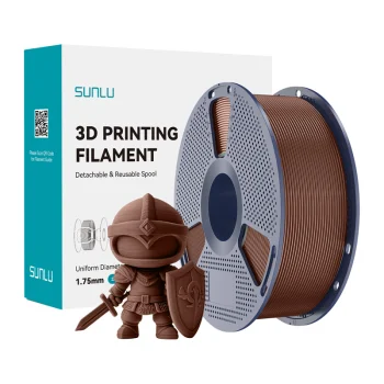 Sunlu PLA+ 3D Printer Filament 1.75 mm (Chocolate)