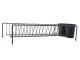 Metal Dish Drainer Rack, Black