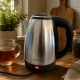 Electric Kettle 1500W 2L, Stainless Steel, Silver