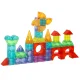 Light-Up Magnetic Tiles Building Blocks Set 3D Construction Toy 134 Pcs