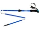 Folding Adjustable Trekking Pole (1 pc), Blue