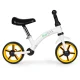Ecotoys LC-V1252-BLACK-W Balance Bike with EVA Wheels, White
