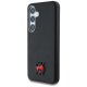 DKNY Leather Heart of NY Case for Samsung Galaxy S25, Black