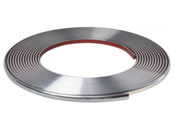 Chrome Decorative Self-Adhesive Strip for Car 15mm x 15m