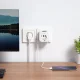 Tech-Protect PCL3x4 Power Strip, 3x AC, 2x USB-A, 2x USB-C, White