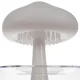 Ruhhy Air Humidifier with Night Light and Rain Effect, 450 ml, White
