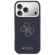 Guess FW Resin Logo Phone Case Cover iPhone 17 Pro Max - Blue
