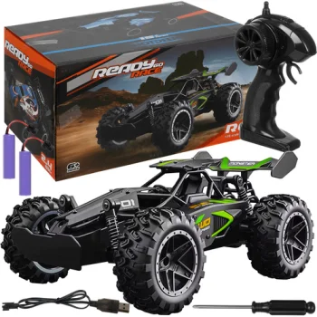 Kruzzel 24819 Remote Control Off-Road Car, 1:18, Multicolor