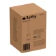 Ruhhy 25725 Toilet Brush with Stand, Black