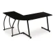 Modernhome Corner Computer Desk, Black