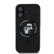 Apple iPhone 16 Plus 6.7\'\' Karl Lagerfeld Karl&Choupette Glitter MagSafe Cover Case, Black