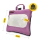 Heated Shiatsu Massage Pillow LITE for Neck and Back, Pink