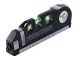 Laser Level with 2.5m Tape Measure and USB Charging, 3 Modes, Black