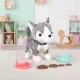 Multistore Interactive Husky Dog on a Leash with Accessories