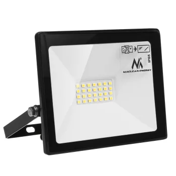 LED Floodlight Maclean Slim 20W 4000K IP65 1600lm MCE520 NW