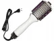3-in-1 Hair Dryer Brush with Ionization, 1000W, White