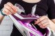 ELDOM DA35 Steam Iron with Auto Shut-Off and Anti-Calc Filter, 2200W, Purple