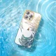 Kingxbar Phoenix Case for iPhone 14 Plus with Crystals, Gold and Blue
