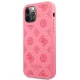 Guess iPhone 12 Pro Max Case Peony Collection Fuchsia