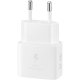 Samsung EP-T2510XWEGEU 25W SFC GaN wall charger with USB-C cable - white