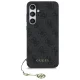 Guess 4G Charms Case for Samsung Galaxy S24 FE, Gray
