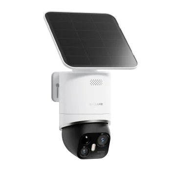 Dreame Navo Elite 1 Outcam 360° Outdoor Camera with Solar Panel, White
