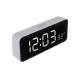 GreenBlue GB397 Alarm Clock with Thermometer, White