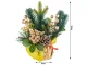 Christmas Table Decoration, Gold, 20 cm